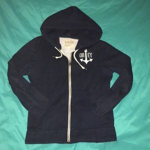 Obey Zip-up Hoody